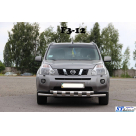 Защита передняя Nissan X-Trail T31