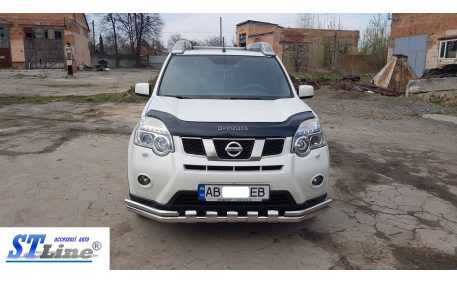 Защита передняя Nissan X-Trail T31