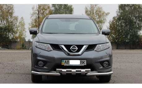 Защита передняя Nissan Qashqai J10