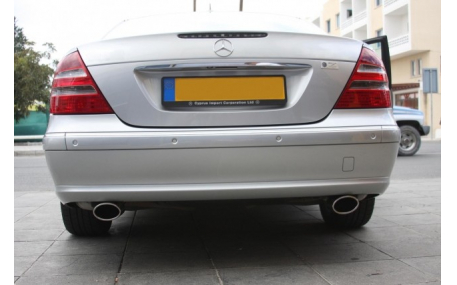Насадка на глушитель Mercedes E-class W211