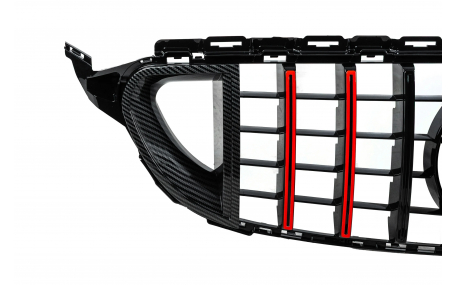 Решетка радиатора Mercedes C-Class W205 2018-2021