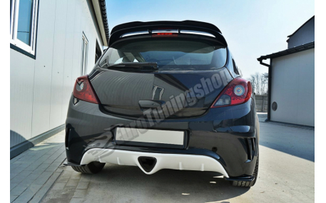 Накладка задняя Opel Corsa D