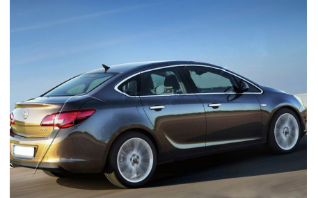 Хром накладки Opel Astra J