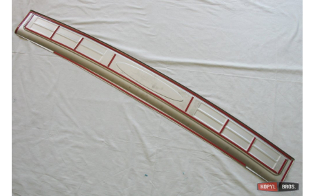 Накладка на задний бампер Toyota Land Cruiser 200