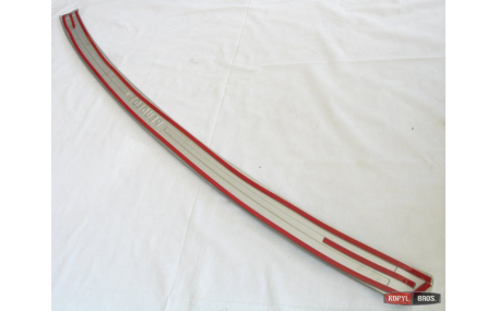 Накладка на задний бампер Peugeot 3008