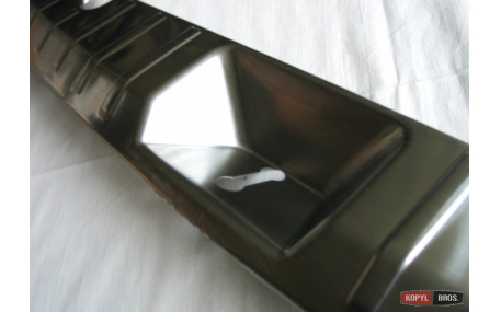 Накладка на задний бампер Subaru XV