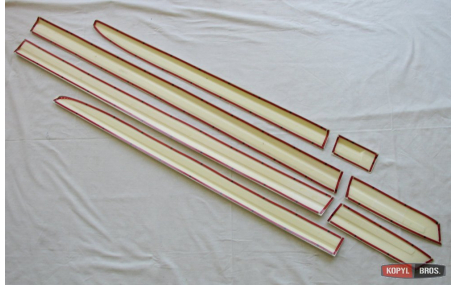 Молдинги дверей Mercedes Vito W447