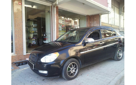 Хром накладки Hyundai Accent