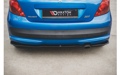 Накладка задняя Peugeot 207