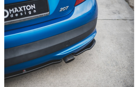 Накладка задняя Peugeot 207