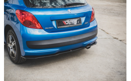 Накладка задняя Peugeot 207