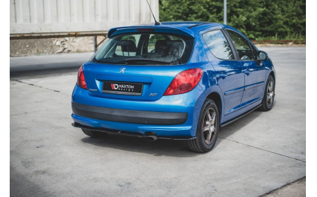 Накладка задняя Peugeot 207