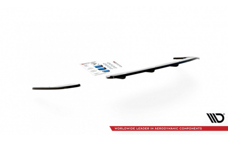 Накладка задняя Peugeot 508 Sedan