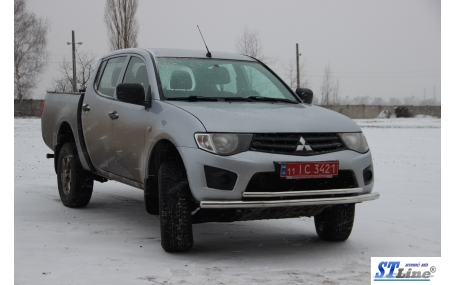 Защита передняя Mitsubishi L200