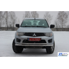 Защита передняя Mitsubishi L200