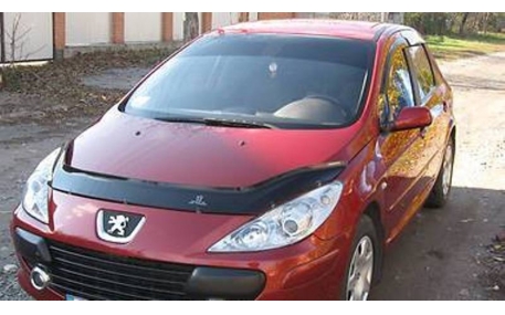 Дефлектор капота Peugeot 307