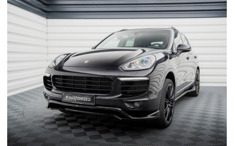 Накладка передняя Porsche Cayenne 958 2015-2018