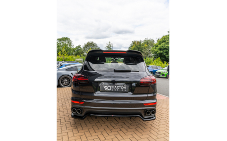 Накладка задняя Porsche Cayenne 958 2015-2018