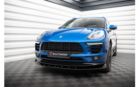 Накладка передняя Porsche Macan 2015-2018