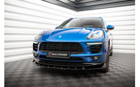 Накладка передняя Porsche Macan 2015-2018