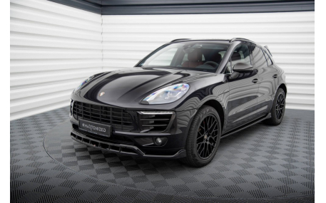 Накладка передняя Porsche Macan 2015-2018