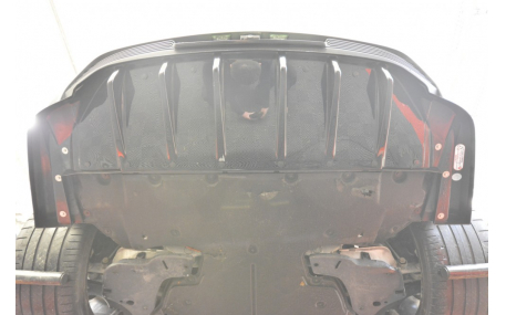 Накладки на бампера Porsche Taycan