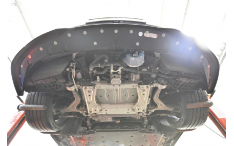 Накладки на бампера Porsche Taycan