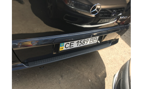 Накладка на задний бампер Mercedes Vito W638