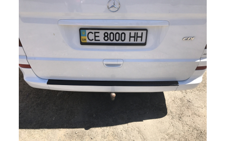 Накладка на задний бампер Mercedes Vito W639