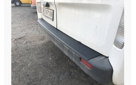 Накладка на задний бампер Opel Vivaro