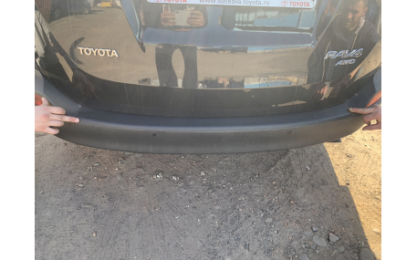 Накладка на задний бампер Toyota RAV4 2012-2015