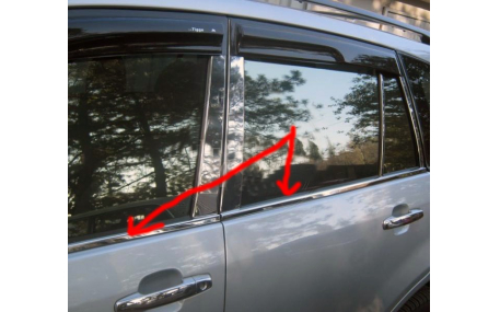 Хром накладки Chery Tiggo