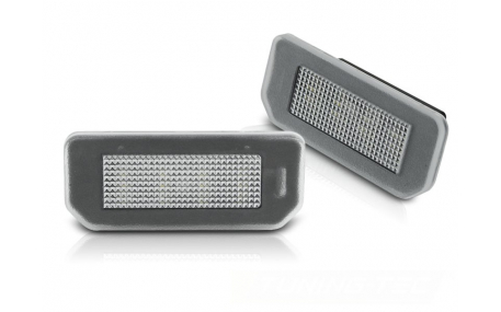 Подсветка номера Tesla