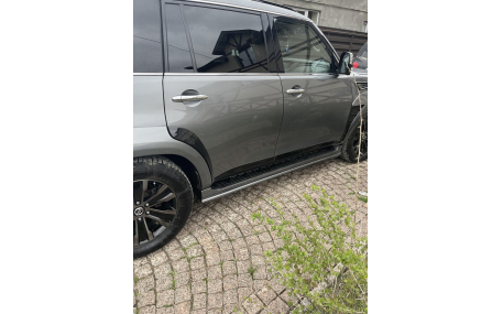 Подножки Nissan Patrol Y62