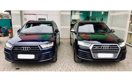 Решетка радиатора Audi Q7