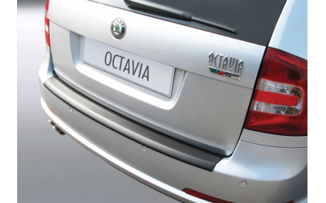 Накладка на задний бампер Skoda Octavia A5 2004-2012