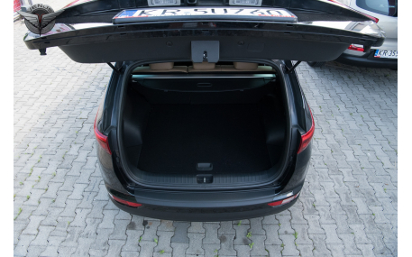 Накладка на задний бампер Kia Sportage 2015-2018