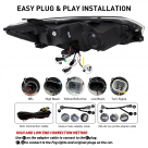 Фары передние Toyota Camry V55 USA