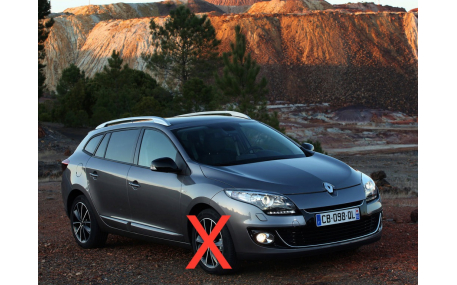 Брызговики Renault Megane Grandtour