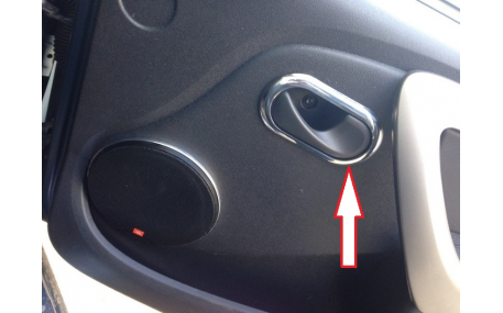 Хром накладки Renault Duster