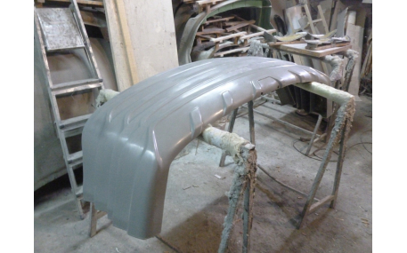 Накладка задняя Volkswagen Caddy