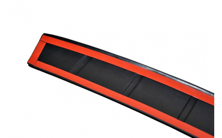 Накладка на задний бампер Renault Logan Sedan