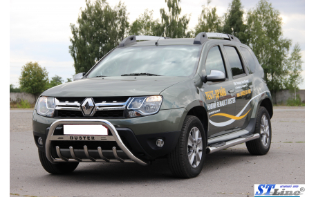 Защита передняя Renault Duster