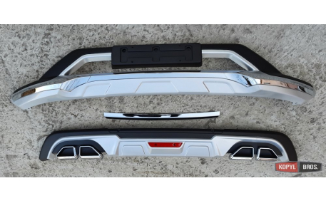Накладки на бампера Hyundai Tucson