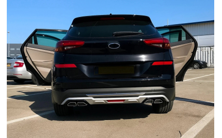Накладки на бампера Hyundai Tucson 2018-2020