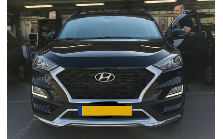 Накладки на бампера Hyundai Tucson 2018-2020