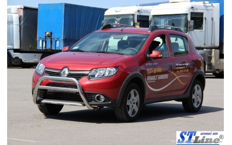 Защита передняя Renault Sandero Stepway