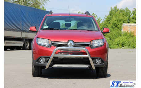 Защита передняя Renault Sandero Stepway