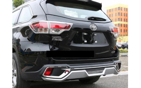 Накладки на бампера Toyota Highlander