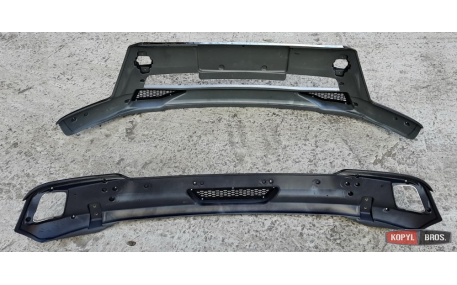 Накладки на бампера Toyota Highlander